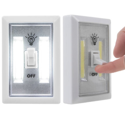 

〖Follure〗COB LED Wall Lighted Switch Wireless Closet Night Light Multi-Use Self-Stick