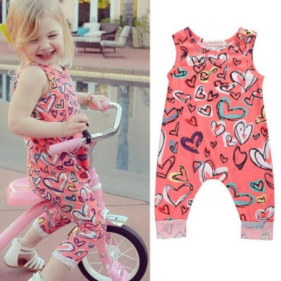 

Newborn Baby Girls Boys Clothes Floral Romper Bodysuit Cotton Outfits