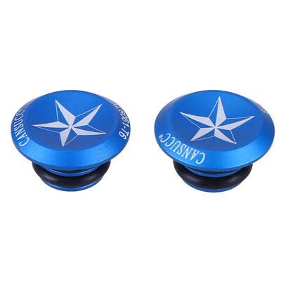 

Bike MTB 1 Pair Mini Aluminum Alloy Grip Handlebar Bar End Plugs Caps