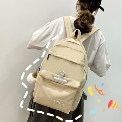 

Insfeng schoolbag female Korean version of high school backpack Uzzang Shenya junior high school students campus large shoulder ba