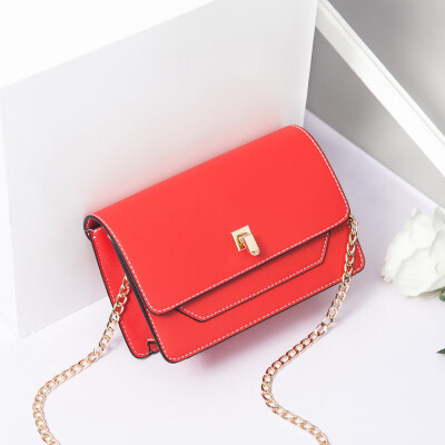 

In summer the new ins girl Korean version Sen students chain bag fashion single shoulder slanting bag