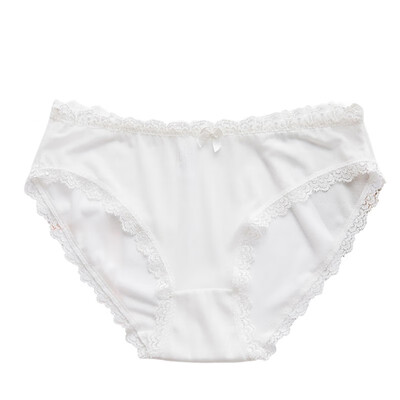 

Womens Panties Fashion Sexy Lace Low Rise Breathable Mesh Briefs Ultra-thin Seamless