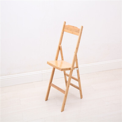 

BO AI NUO Nan bambú grande silla plegable silla adulta portátil silla de madera maciza color primario 875 38 40cm 7546