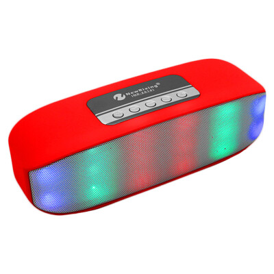 

Portable Mini LED Lights HD Surround Sound Bluetooth Speaker Support FM Radio TF Card Handsfree Call AUX IN Function Loudspeak