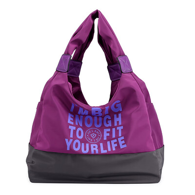 

Oxford cloth bag womens large capacity yoga bag fitness bag lazy wind canvas bag ladies bag womens bag