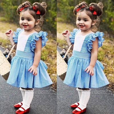

Kids Baby Girl Princess Lace Dress Tutu Party Wedding Birthday Dress Summer