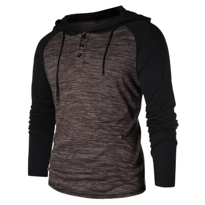 

Raglan Sleeve Panel Hoodie