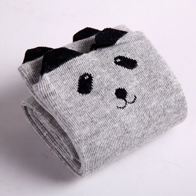 

New Design Girl Boy Cartoon Cotton Knee High Middle Tube Socks For Children Stockings Leggings