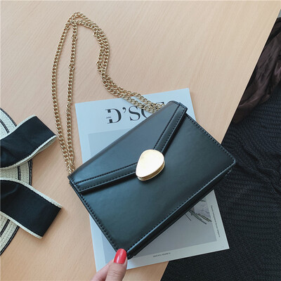 

Mori simple bag summer ins new 2019 Korean version of Joker small square bag slung chain womens shoulder bag