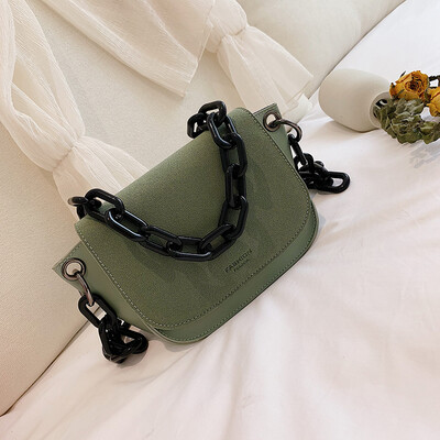 

Ins in summer new personality retro frosting small bag girl 2019 new Korean version 100 lap single shoulder oblique bag tide