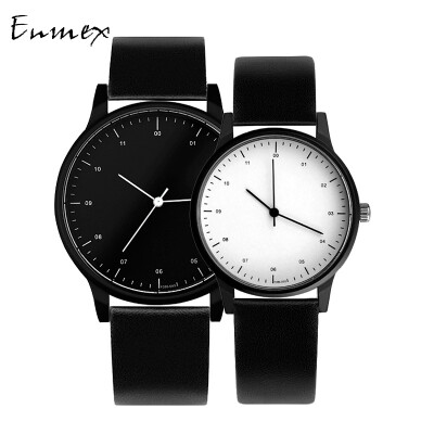 

The Tanabata Gift Translation Enmex European&American Fashion Watch Simple Aesthetics Simple ins Wind Couple Table Pair