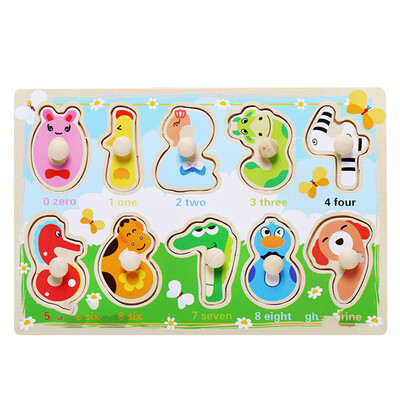 

Gotoamei Childrens Puzzle Grasp Board Puzzle Birthday Boy Girl Educational Toy