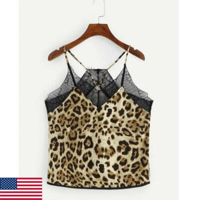 

US Hot Womens Summer Sexy Tank Crop Top Sleeveless Vest Off Shoulder Camisole