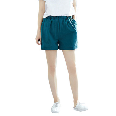 

Tailored Womens Summer Cotton Shorts Casual Sports Pants Cotton Stretch Shorts