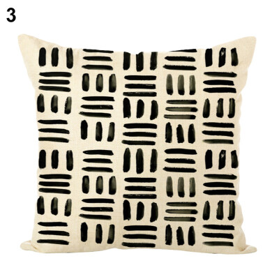 

Abstract Pattern Words Pillow Case Cushion Cover Car Home Cafe Sofa Decoration