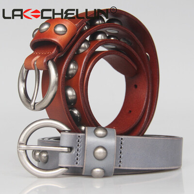 

Handmade belt male Korean version of the wild belt leather pin buckle layer leather youth jeans belt