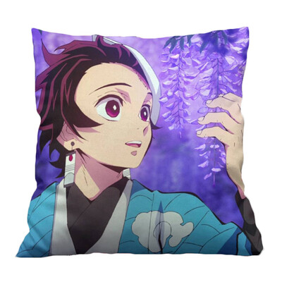 

Cartoon Throw Pillows Square Decorative Pillows for Kids Teens Adults&Anime Fans