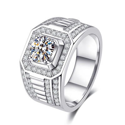 

Luxury Women Men 22Ct Round Cut Natural Gemstones Diamond Opening Ring