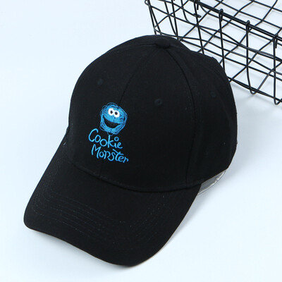 

Korean cartoon graffiti duck tongue hat Street retro cornice hat men&women leisure ins couple letter sunscreen hat