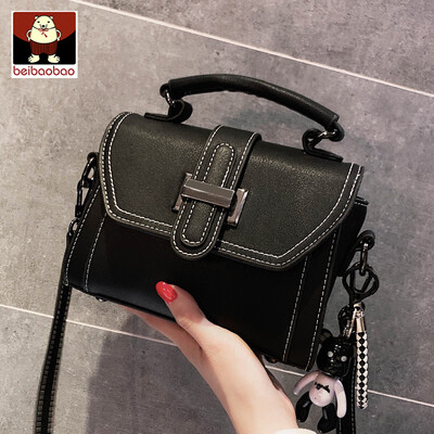 

On the new small bag girl 2019 new Korean version of the simple handbag leisure one shoulder oblique bag tide