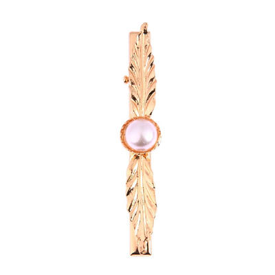 

Retro Alloy Leaf Pearl Metal Hair Clip Hairpin Women Hairgrips Hair Jewelry