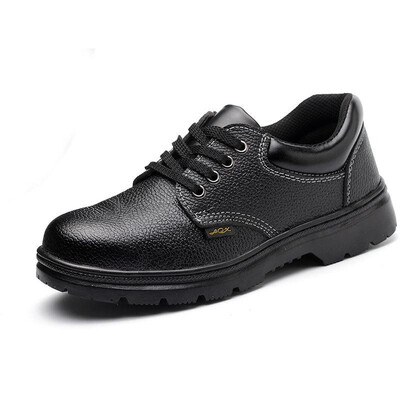 

Leather safety shoes breathable protective shoes anti-smashing anti-piercing manufacturers wholesale non-slip insulation shoes