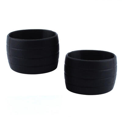

1 Pair Bike Silicone Plug Rubber Waterproof Wear-resisting Handlebar Ring