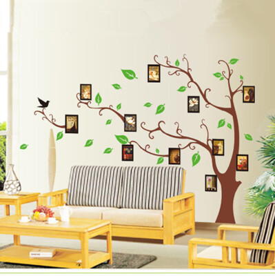 

〖Follure〗3D DIY Photo Tree PVC Wall Decals Adhesive Wall Stickers Mural Art Home Decor