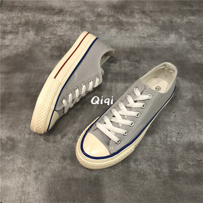 

Spring high canvas shoes female Joker Korean students original wind ulzzang board shoes street 1970