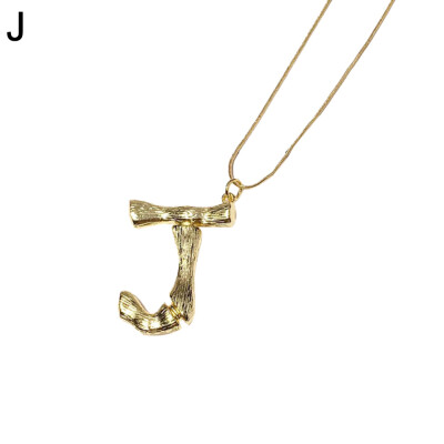 

Large A to Z 26 Letters Pendant Necklace Women Fashion Statement Jewelry Gifts