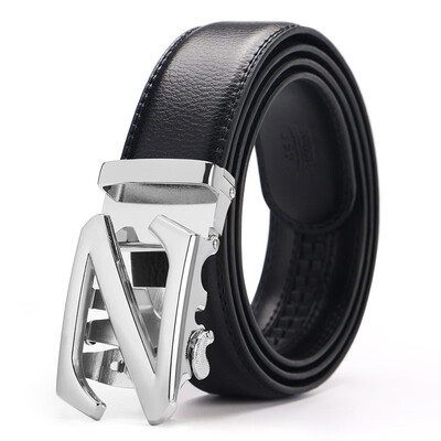 

Mens Belt genuine leather Belt men real cowhide leather belt business formal metal buckle belts gift for Men birthday gift