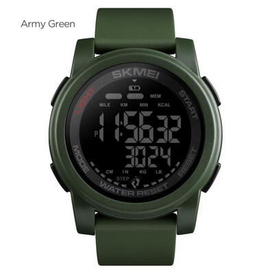 

SKMEI 1469 Digital Wristwatch Sports Pedometer Stop Watch For Men