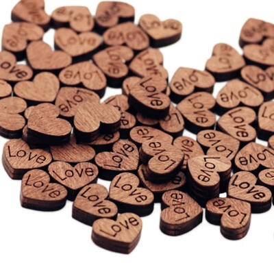 

New Hot DIY 50pcsset Christmas Wooden Pendants Ornaments Crafts Xmas Tree Ornaments Christmas Party Decorations Kids Gift