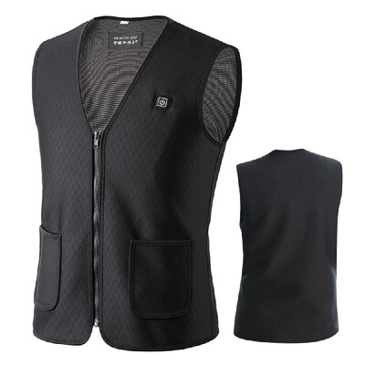 

Womens Winter Warm Waistcoat Electric Heating Vest USB Charging Winter Warmer Coat Fishing Climbing Skiing Exploration Snowmobile