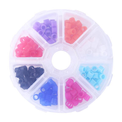 

100pcsbag Silicone Autoclavable Disinfection Orthodontic Color Code Rings