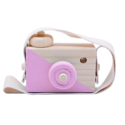 

Toponeto Cute Nordic Hanging Wooden Camera Kids Room Decor Items for Baby Birthday Gifts Wooden