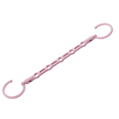 

2PcsSet 9-Hole Clothes Storage Hanger 360° Rotate Extendable Foldable Durable Drying Rack Hook