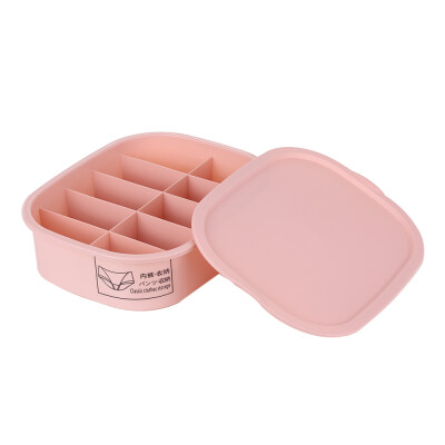 

Family Plastic Bra Undewear Socks Stackable Holder Multi-functional Storage Box Container Household Organizer for Cloth Drawer Div