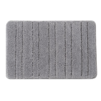 

Bath Mat Bathroom Rug Carpet Soft Polyester Microfiber Floor Rug Non Slip Water Absorbent Kitchen Doormat Bedroom Chair Mat Machin