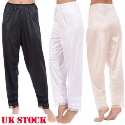 

UK NEW Women Ladies Girls Hot Slip Night Pyjamas Bottoms Lounge Pants Trousers