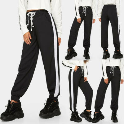 

Womens Ladies Joggers Tracksuit Bottoms Trousers Slacks Gym Jogging Sweat Pants