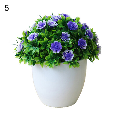 

1Pc Potted Artificial Flower Bonsai Stage Garden Wedding Home Party Decor Props
