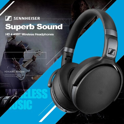 

Sennheiser HD 440BT Wireless Bluetooth Headphones Over-ear Hi-Fi Headsets Apt-X Bluetooth 40 NFC Connection for Mobile Phones