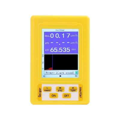 

BR-9C 2-in-1 Handheld Portable Digital Display Electromagnetic Radiation Nuclear Radiation Detector Geiger Counter Full-functional