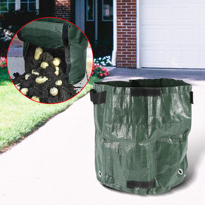 

Potato Grow Planter PE Planting Container Bag Outdoor Garden with Side Window&Handles Planter Bags Grow Bag