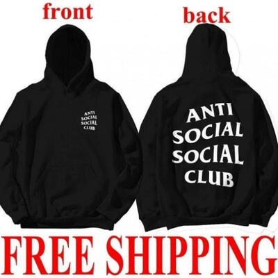 

AntiSocial Social Club Hoodie Anti Social Social Club Hooded Kanye Sweatshirts