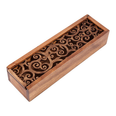 

Stationery BoxWooden Pencil Case Box Desktop Stationery Storage Organiser Student School Office Use Pencil Box