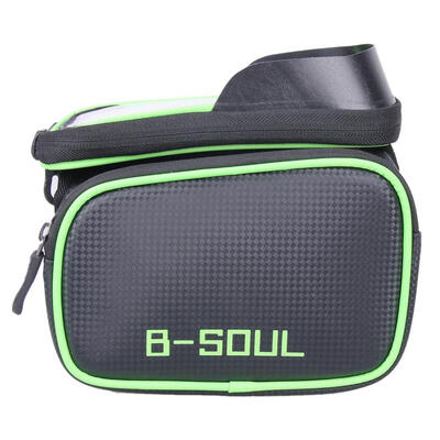 

Bicycle Frame Bag Pannier Tube Pouch Touchscreen Bike Phone Holder