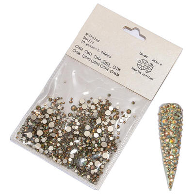

Glitter Nail Rhinestones Crystal AB Clear Nail Stones DIY Nail Art Decor
