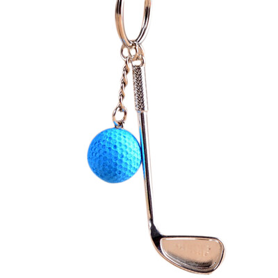 

Products Ball Golf Collectibles Club pendant key ring Key Item Sports Fans Chain Golf Club Ball Charm Pendant